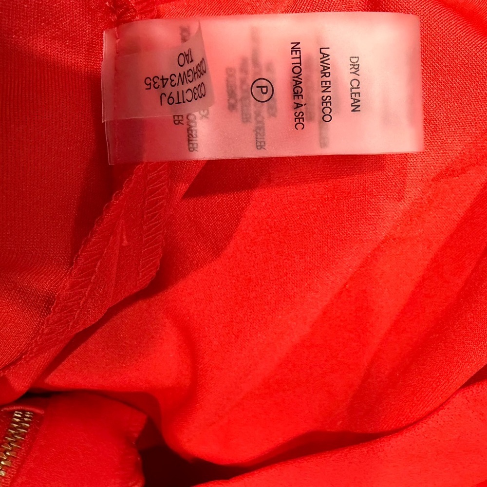 Calvin Klein Vibrant Red Pencil dress - Picture 6 of 6